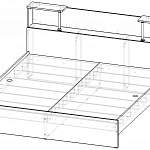 Чертеж Кровать Миранда 16 BMS