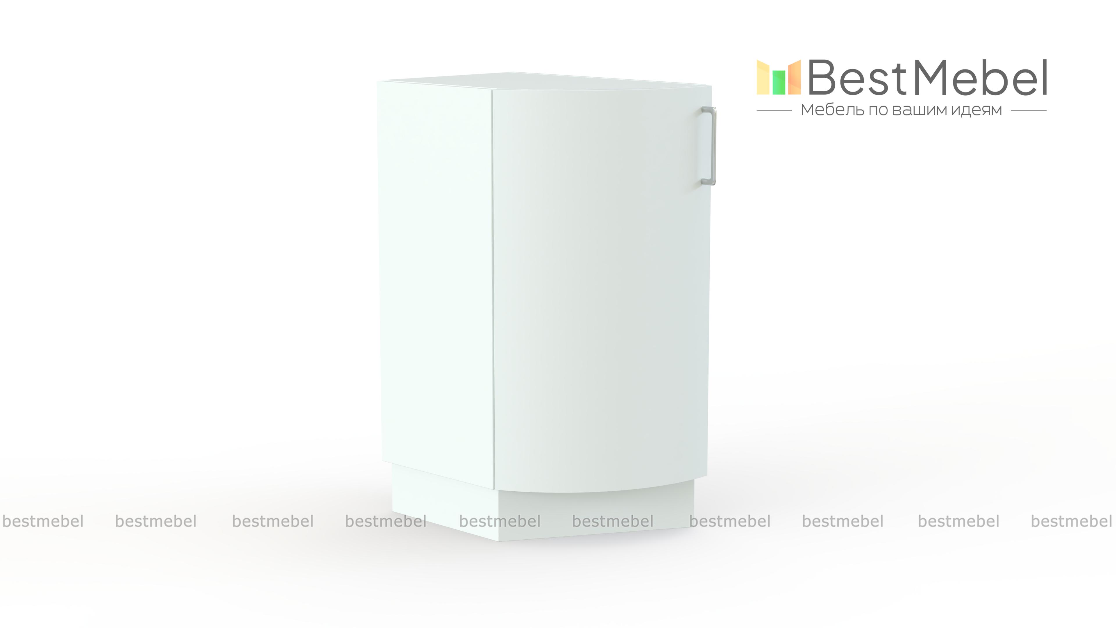 Стол торцевой радиусный Арт BMS - Фото