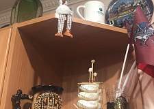 Шкаф верхний высокий Капри приставной угловой BMS