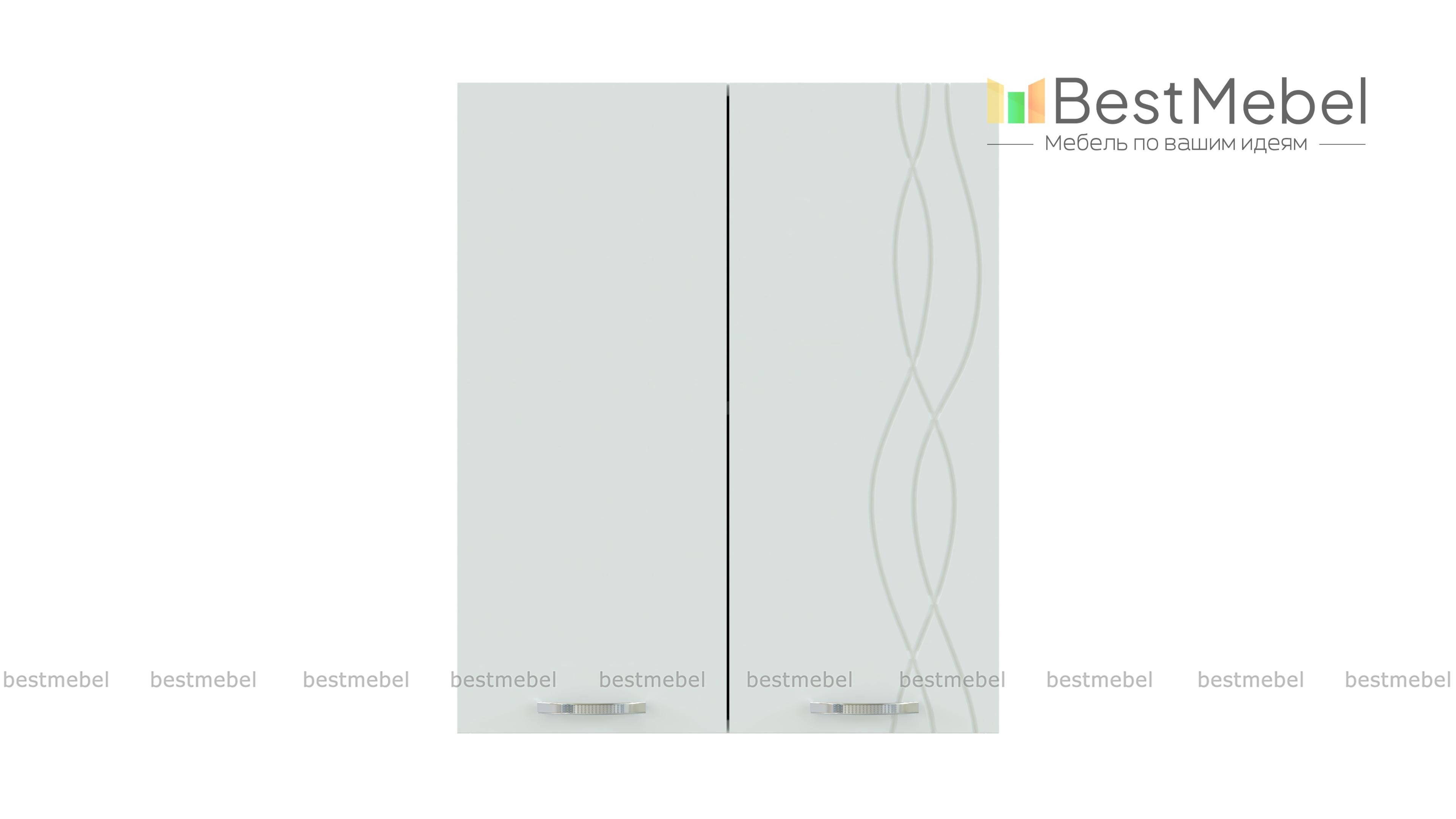 Шкаф навесной 2 двери Софит BMS - Фото