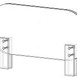 Схема сборки Бортик для кровати Эпл 2 BMS