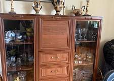 Комод с витриной София Стекло BMS