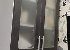 Шкаф верхний стекло 2 двери Гренада BMS