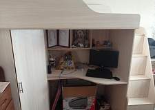 Детская кровать чердак Арлекин BMS