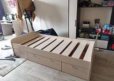 Кровать Мика с ящиками BMS