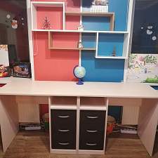 Письменный стол для двоих Дублин-7 BMS