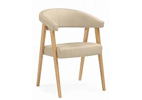 Деревянный стул Невада 2 бежевого цвета