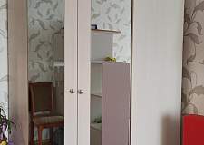 Шкаф угловой с зеркалом Николь BMS