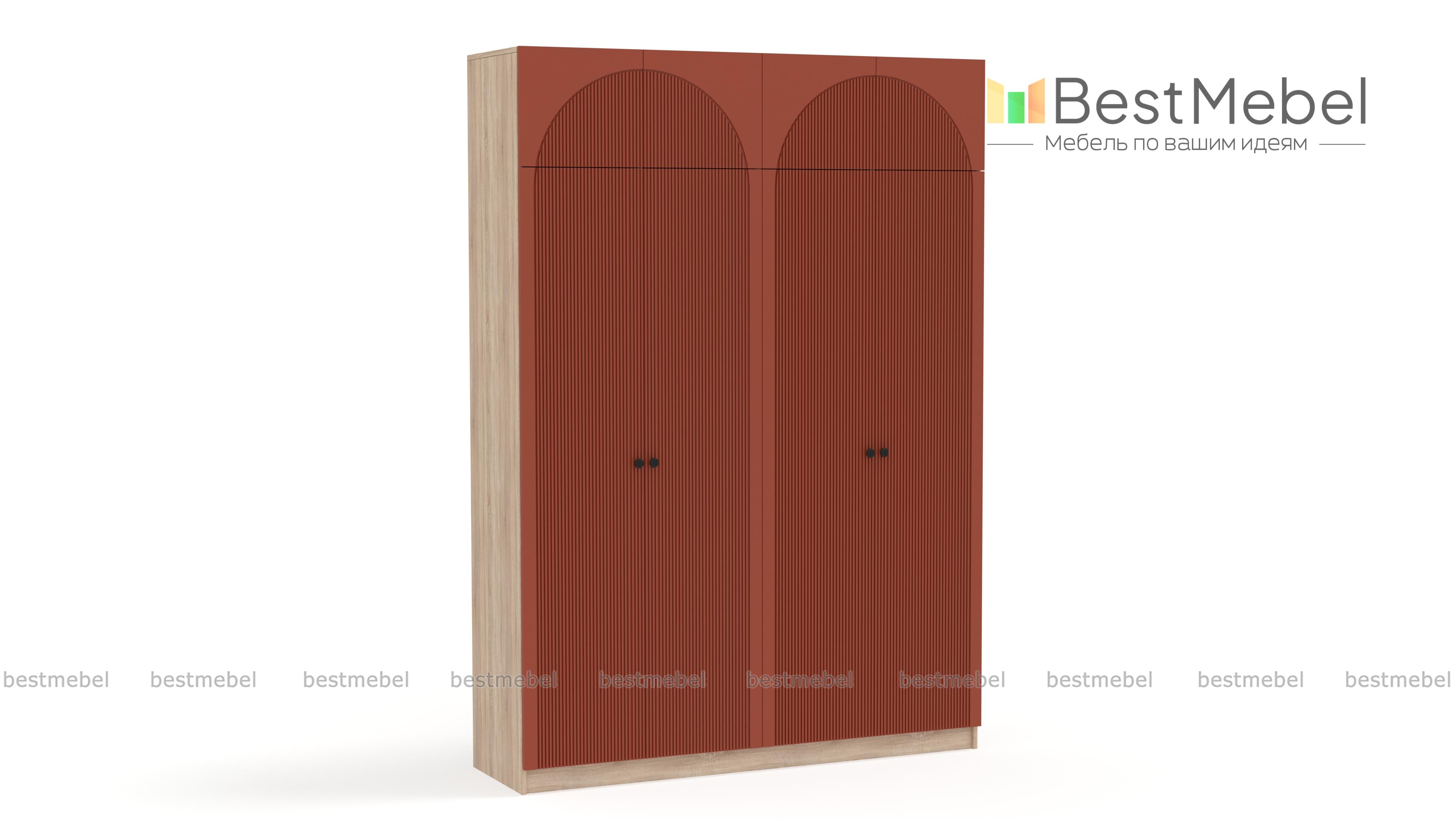 Шкаф распашной Вивьен 10 BMS - Фото