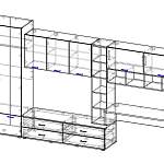Схема сборки Гостиная Тиса-229 BMS