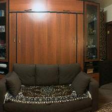 Шкаф-кровать с диваном Ренто BMS