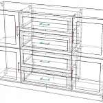 Чертеж Комод Карл-063 BMS