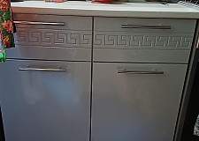 Тумба напольная 2 ящика и двери Греция BMS