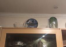 Шкаф верхний горизонтальный остекленный Европа BMS