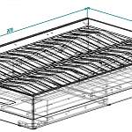Чертеж Кровать Орто BMS