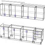 Схема сборки Кухня Джоли BMS