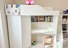 Детская кровать чердак Арлекин BMS