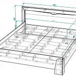 Чертеж Кровать Гарда BMS