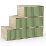 Лестница для кровати Фуксия 2 BMS - Фото 2