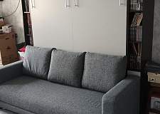 Шкаф-кровать с диваном Мальми 2 BMS