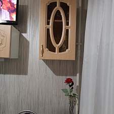 Шкаф верхний с 1-ой остекленной дверцей Настя BMS