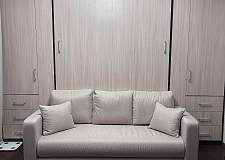 Шкаф-кровать с диваном Фердинан BMS