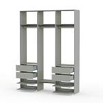 Стеллаж для одежды Мирта 92 BMS - Фото 8