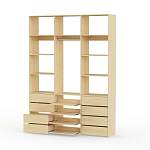 Стеллаж для одежды Мирта 96 BMS - Фото 12