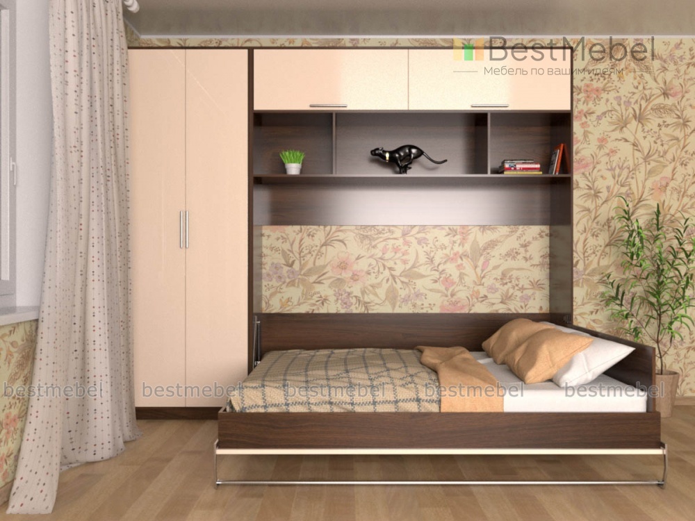 Шкаф кровать с диваном трансформер 3 в 1. Цена, фото, видео механизм трансформации