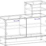 Тумба Лофт 2 BMS