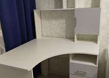 Компьютерный угловой стол Барс 1 с надстройкой BMS