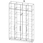 Шкаф распашной Остин Лайт 6 BMS