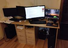 Письменный стол для двоих Дублин-7 BMS